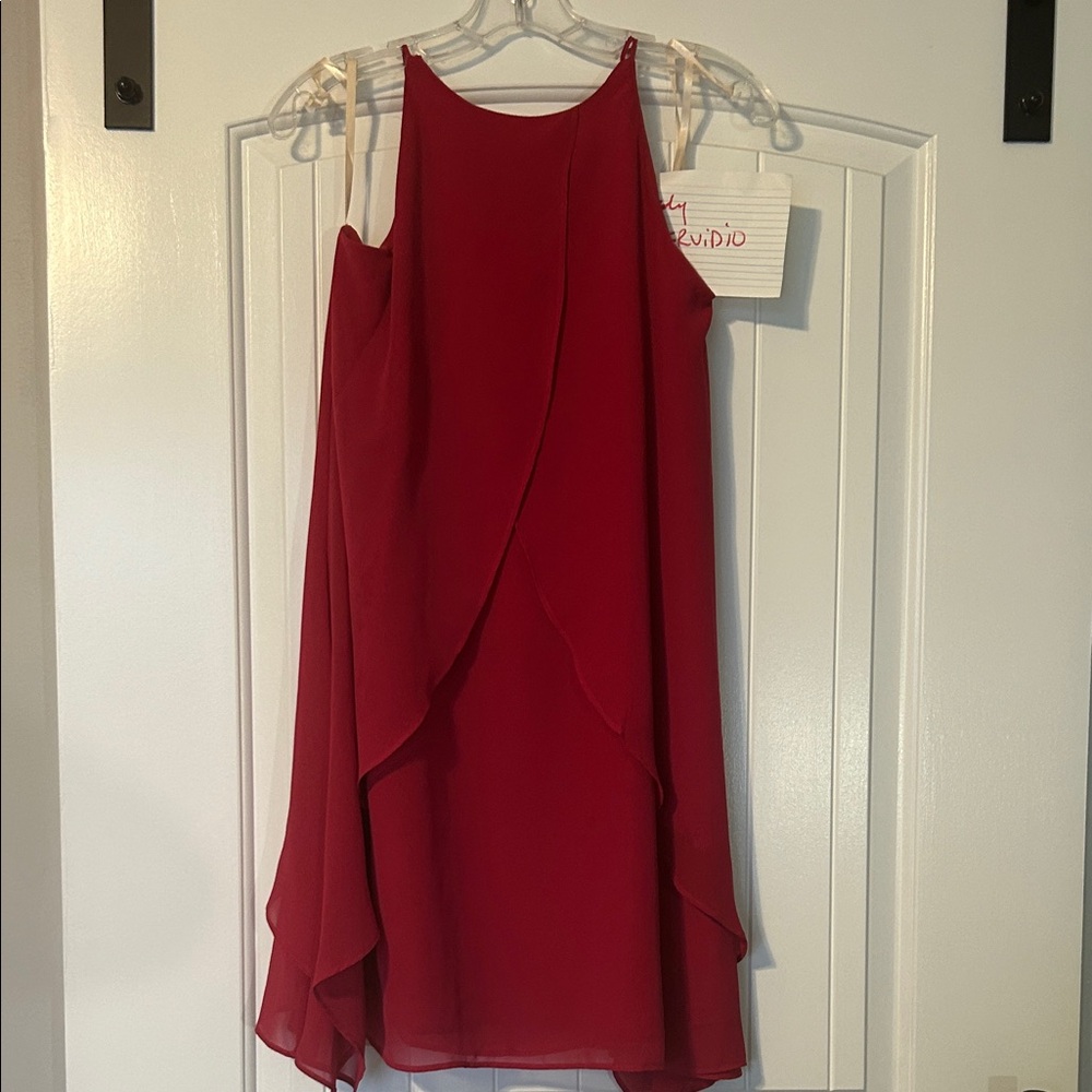 BCBGeneration Asymmetrical Red Dress- NWT!